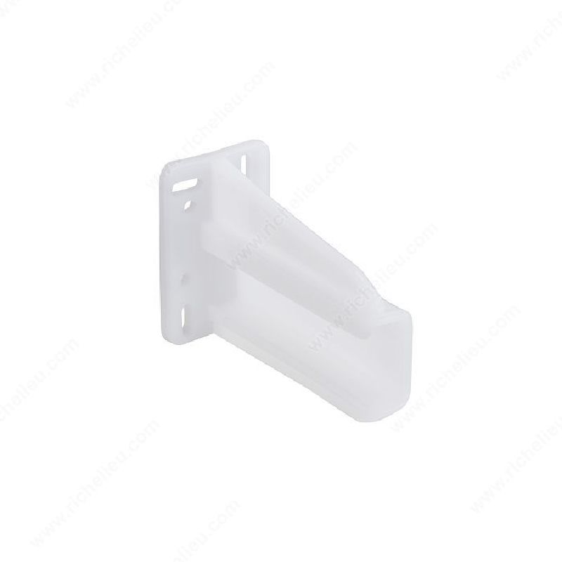 Richelieu BP603700112 Rear Socket, Plastic, White, For: 230M Series Blum Drawer Slides White
