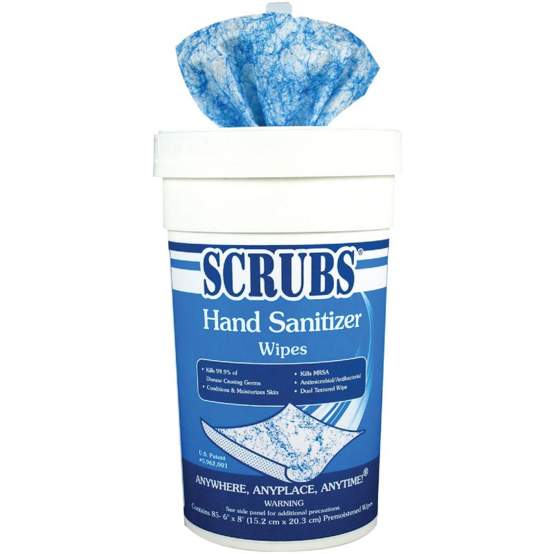 Scrubs Hand Sanitizer Wipes 85 Ct.