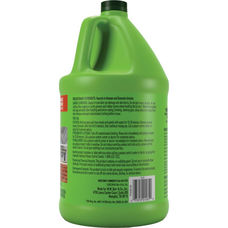 Mold Armor Siding &amp; House Pressure Washer Cleaner 1 Gal.