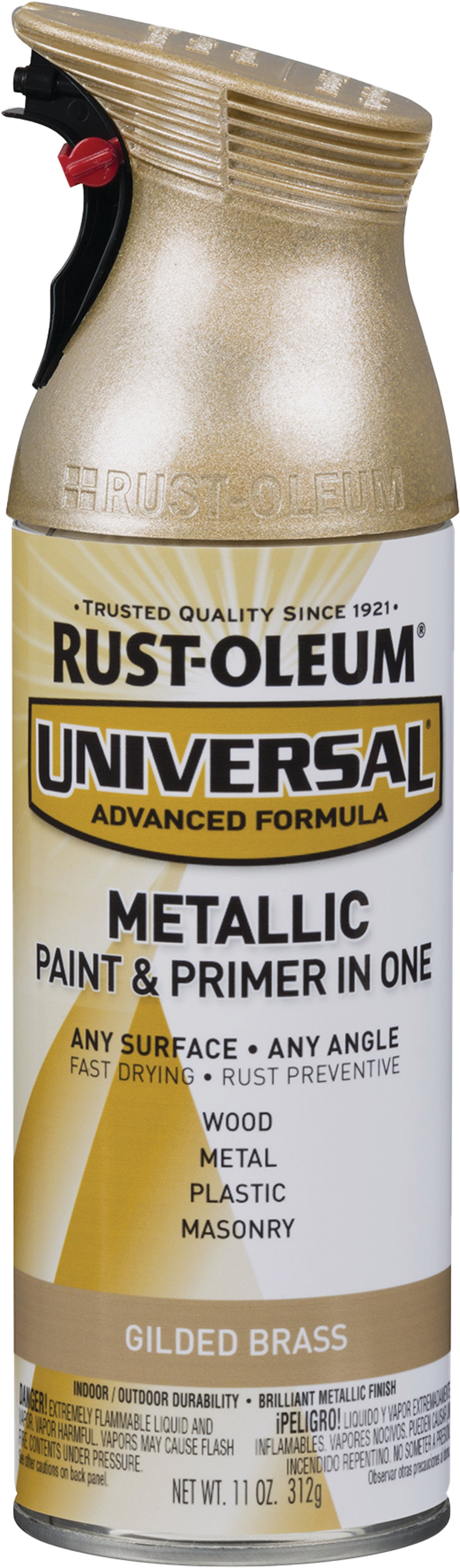 Rust-Oleum Universal Gloss Pure Gold Metallic Spray Paint and