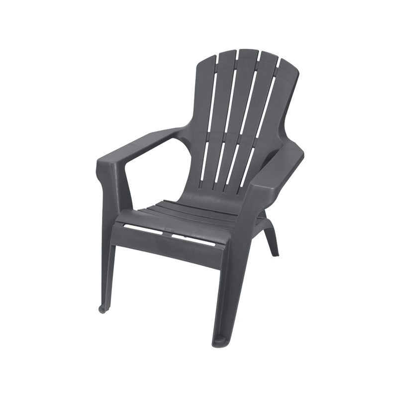 Gracious Living Adirondack II 11453-26ADI Adirondack Chair, 29-3/4 in W, 35-1/4 in D, 33-1/2 in H, Resin Seat