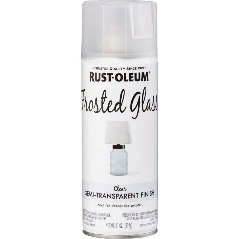 Rust-Oleum Frosted Glass Spray Paint Frosted, 11 Oz.