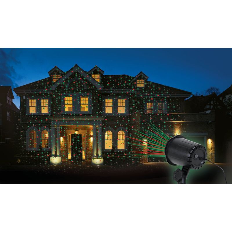 Prime Wire &amp; Cable Holiday Landscape Laser Light Projector