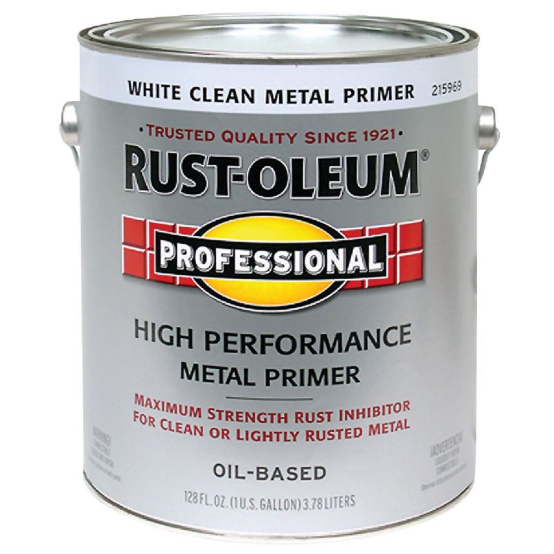 Rust-Oleum VOC High Performance Metal Primer White, 1 Gal.
