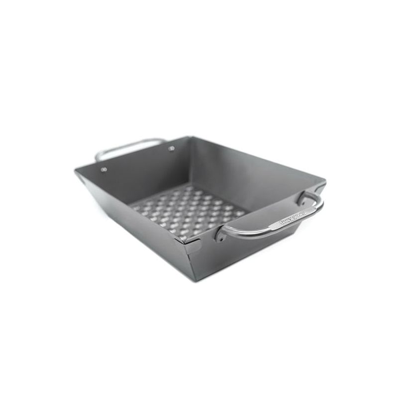 Broil King Imperial 69818 Deep Dish Grill Wok, Square, 13 in L, 9-3/4 in W, Stainless Steel