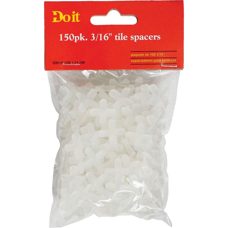 Do it Hard Tile Spacers White