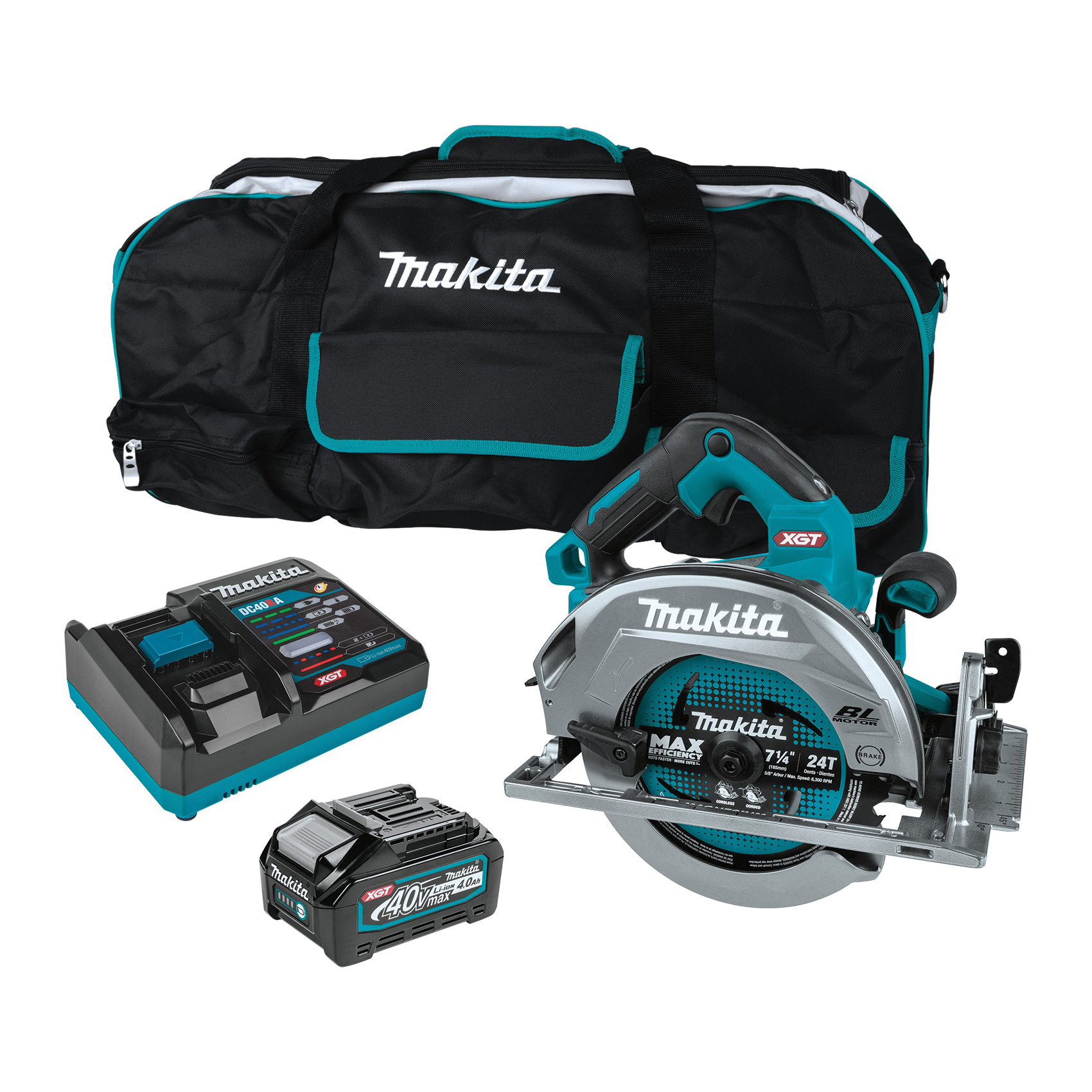 Buy Makita GSH01M1 Circular Saw Kit, Battery Included, 40 V, 4 Ah