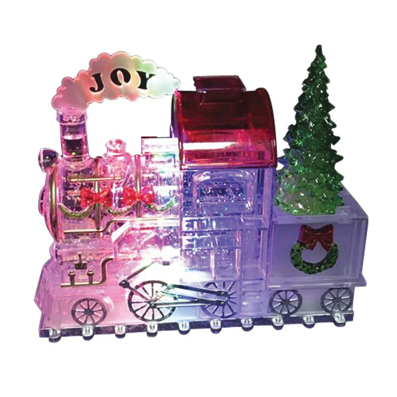 Hometown Holidays 21307 Christmas Ornament, Train, LED Bulb (Pack of 6)