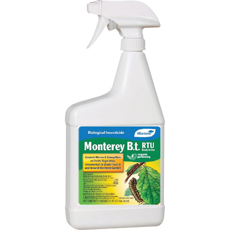 Monterey B.t. Organic Caterpillar Killer 32 Oz., Trigger Spray