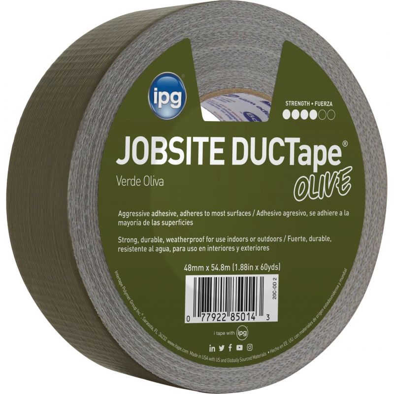 Intertape AC20 DUCTape General Purpose Duct Tape Olive