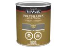 Minwax PolyShades CM6139844 Polyurethane Wood Stain, Satin, Slate, Liquid, 946 mL Slate