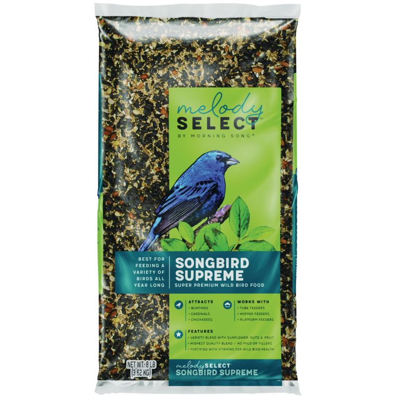 Melody Select Songbird Supreme Bird Seed 8 Lb.