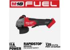 Milwaukee M18 FUEL Brushless Cordless Angle Grinder, Paddle Switch - Tool Only