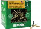 Spax T-Star Flat Head Yellow Zinc Wood Screws #10