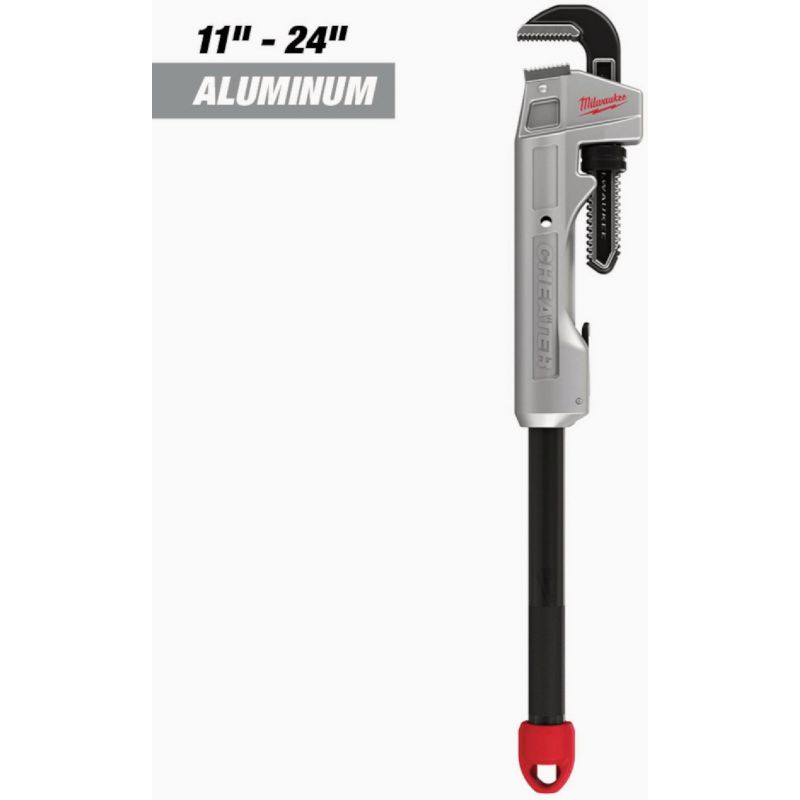 Milwaukee Cheater Adaptable Pipe Wrench 1.5 In.