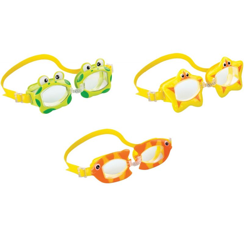 Fun Goggles Pink, Yellow, Or Aqua