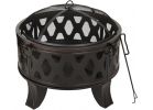 Outdoor Expressions 26 In. Dia. Round Fire Pit Antique Bronze