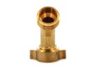 Camco 22605 Hose Elbow with Gripper, Male Thread x Hose Barb, Brass