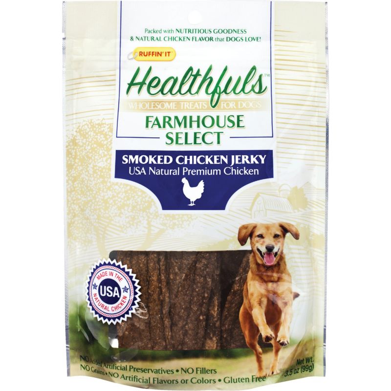 Ruffin&#039; it Healthfuls Farmhouse Select Chicken Dog Treat 3.5 Oz.