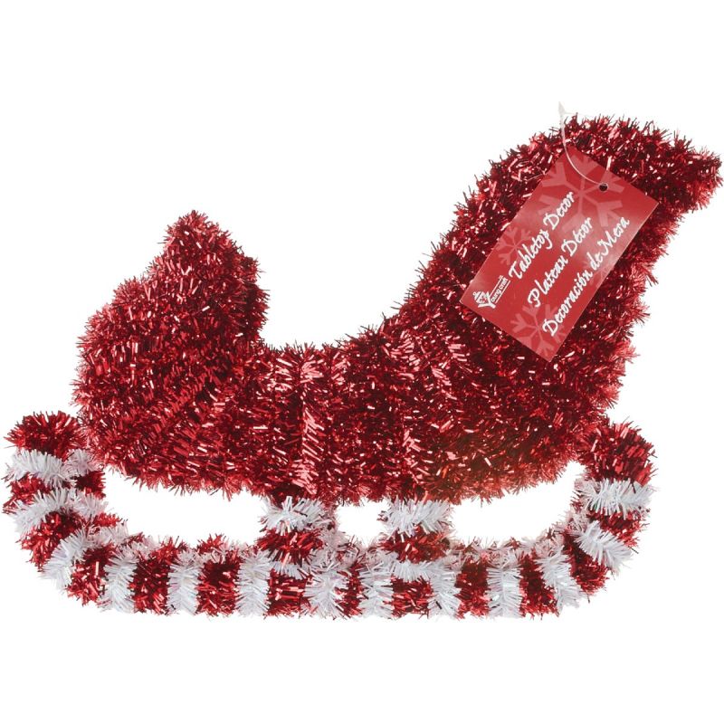 Youngcraft Sleigh Holiday Decoration (Pack of 4)