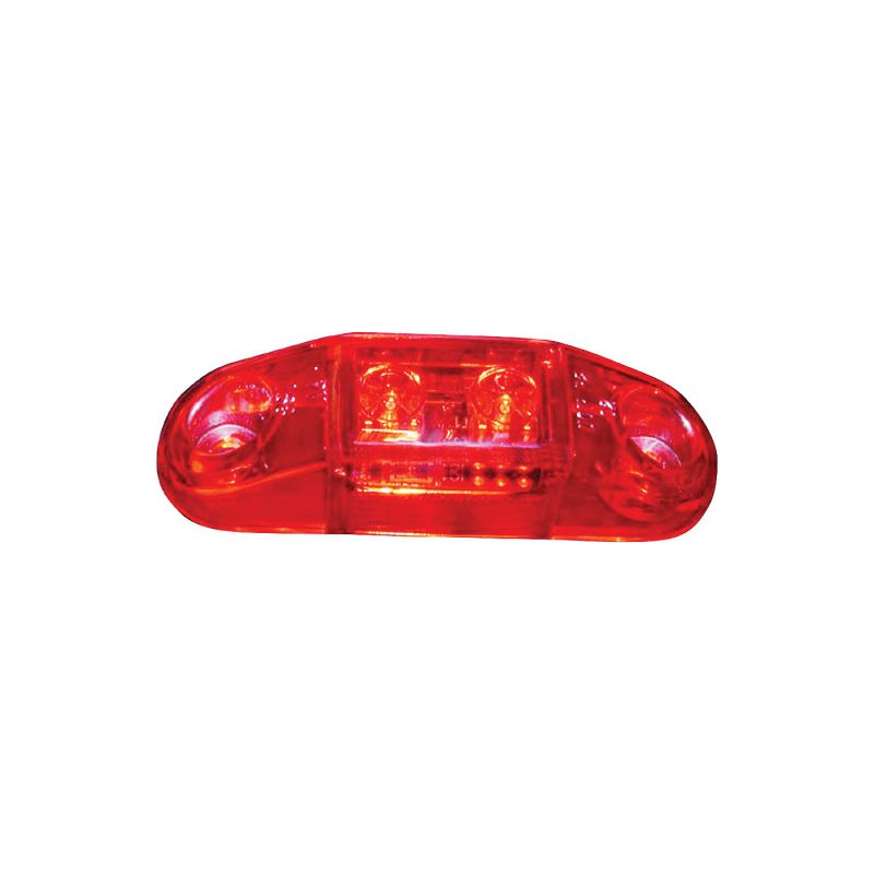 PM V168R LED Light, 9/16 V, 2-Lamp, LED Lamp, Red Lamp