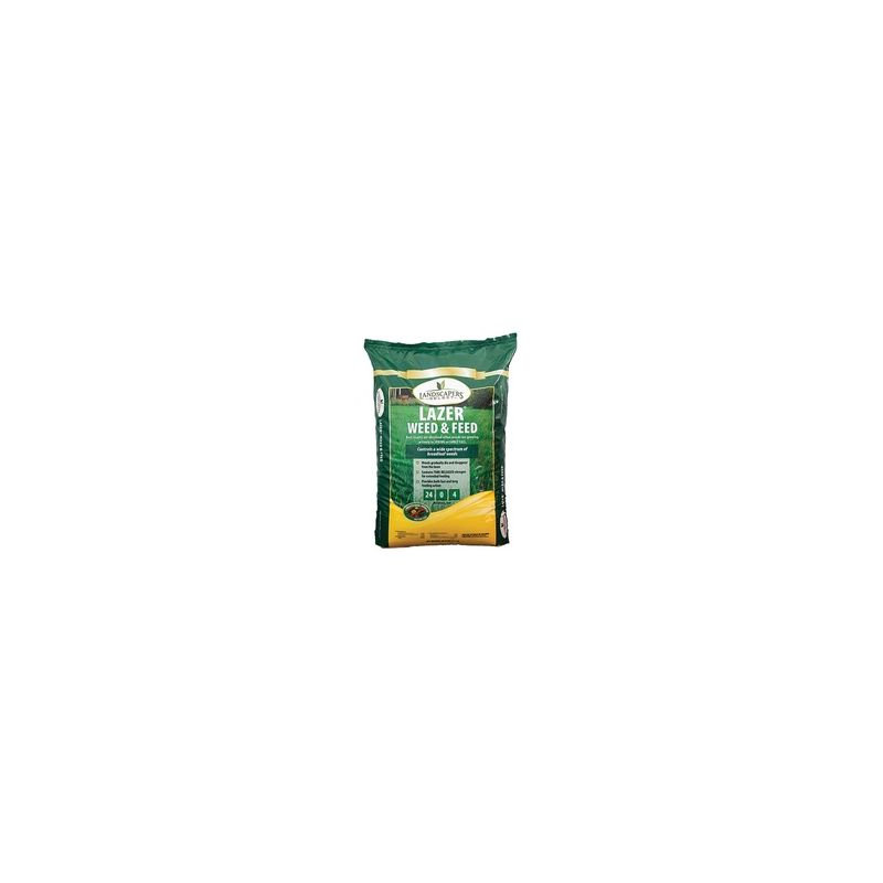 Landscapers Select LAZER 902729 Weed and Feed Fertilizer, 48 lb Bag, 24-0-4 N-P-K Ratio