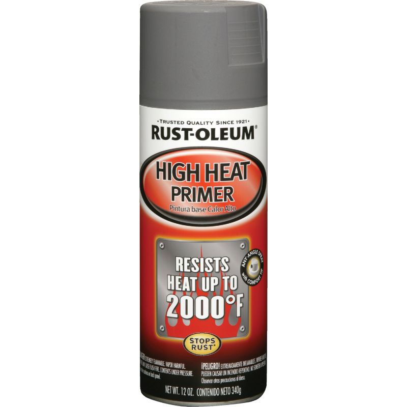 Rust-Oleum High Heat Primer Gray, 12 Oz.
