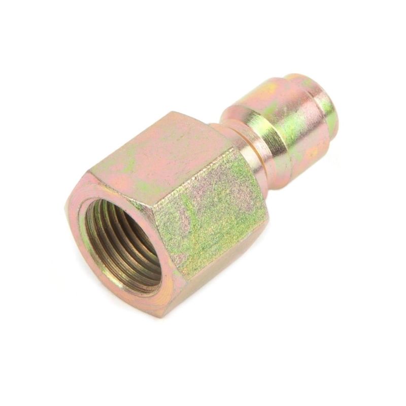 Forney 75137 Plug, 3/8 in Connection, Quick Connect Plug x FNPT, Steel