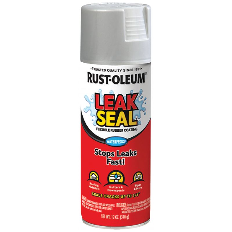 Rust-Oleum LeakSeal Flexible Rubber Coating 12 Oz., Aluminum