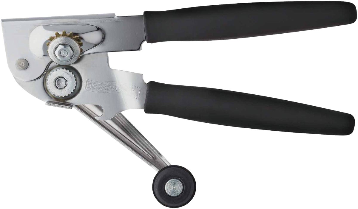 Swing-A-Way White Portable Handheld Can Opener - Dazey's Supply