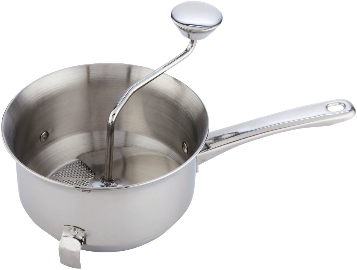 Mirro 50024 Foley Stainless Steel Healthy Food Mill Cookware, 2-Quart,  Silver 