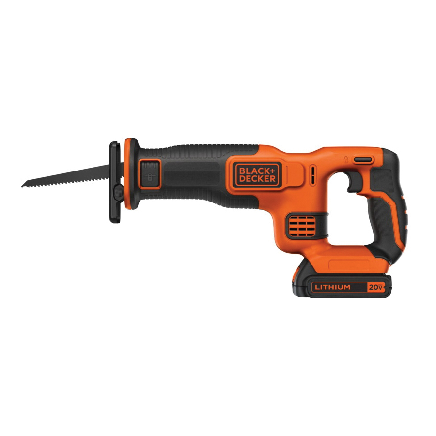 Black & Decker 20V Max Cordless Jigsaw BDCJS20C, 3/4 in Stroke Length, 2500  SPM