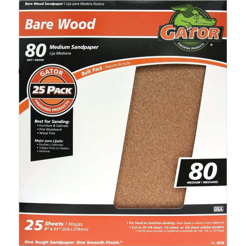 Gator Bare Wood Sandpaper