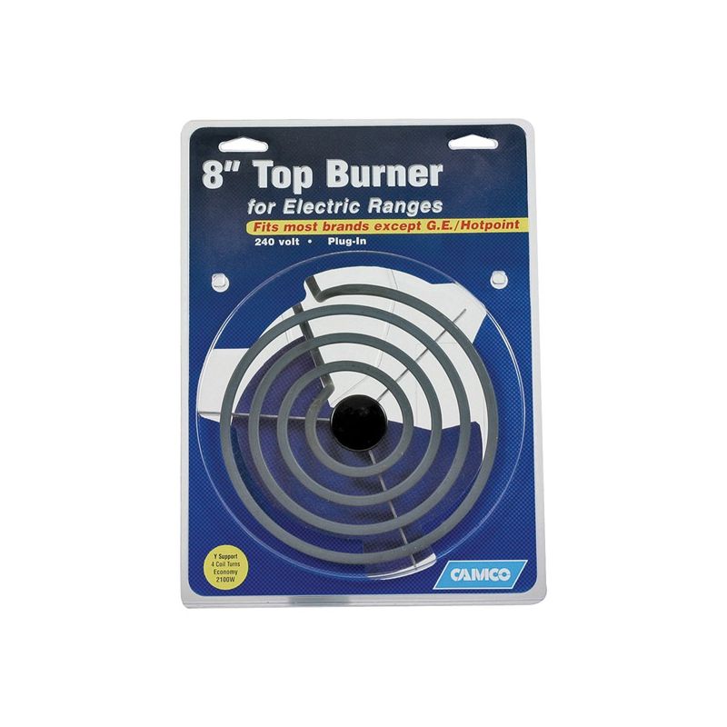 Camco 00153 Top Burner, 240 V, 2100 W, Plug