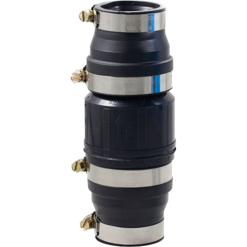 Drainage Industries 1-1/4&quot; or 1-1/2&quot; In-Line Sump Pump Check Valve 1-1/4 In.