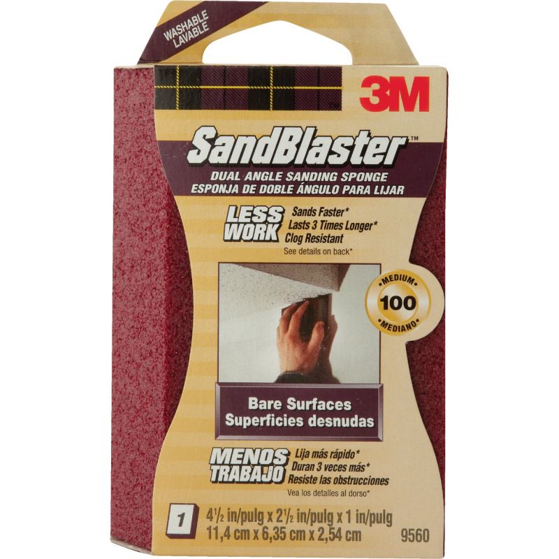 3M SandBlaster Dual Angle Sanding Sponge