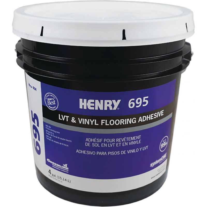 Henry H695 High RH Vinyl Floor Adhesive 4 Gal.