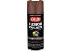 Krylon Fusion All-In-One Spray Paint &amp; Primer Burnt Sienna, 12 Oz.