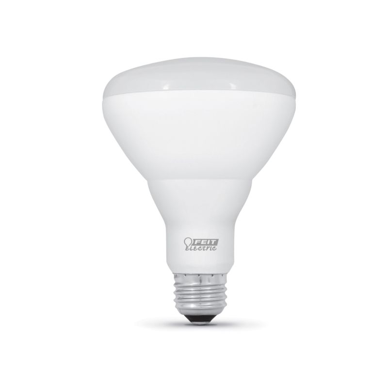 Feit Electric BR30DM/927CA LED Bulb, Flood/Spotlight, BR30 Lamp, 65 W Equivalent, E26 Lamp Base, Dimmable, White