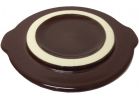 Ohio Stoneware Crock Cover 2 Gal, Brown (Pack of 2)