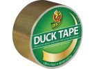 Duck Tape Printed Duct Tape Gold Metallic