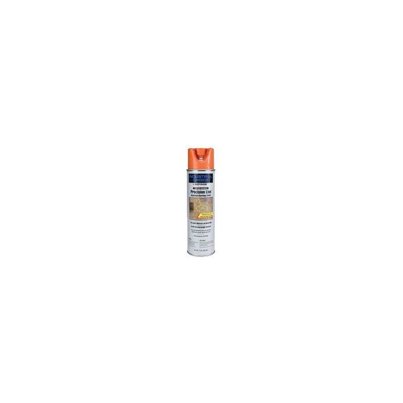 Rust-Oleum 205233 Inverted Marking Spray Paint, APWA Orange, 17 oz, Can APWA Orange