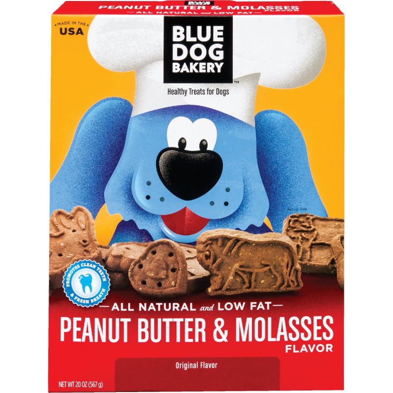 Blue Dog Bakery Original Peanut Butter &amp; Molasses Dog Treat 20 Oz.