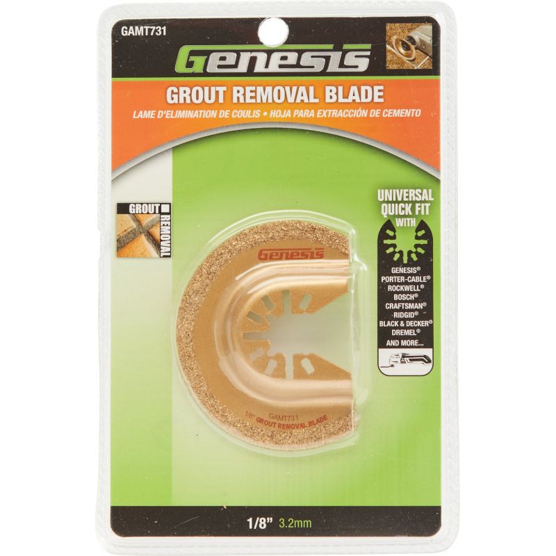 Genesis SS Grout Removal Oscillating Blade