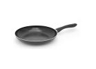 Starfrit Simplicity Series 33020 Fry Pan, 10 in Dia, Aluminum Pan, Black Pan, Ergonomic Handle
