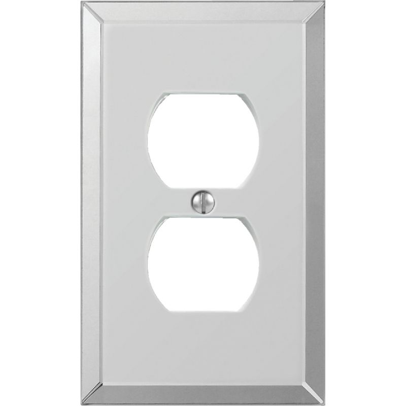 Amerelle Beveled Mirror Outlet Wall Plate Beveled Mirror