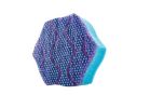 Scotch-Brite Scrub Dots SDA-2 Advanced Anti-Bacterial Non-Scratch Scrubber, Polymer Foam/Recycled Fiber Abrasive, Blue Blue
