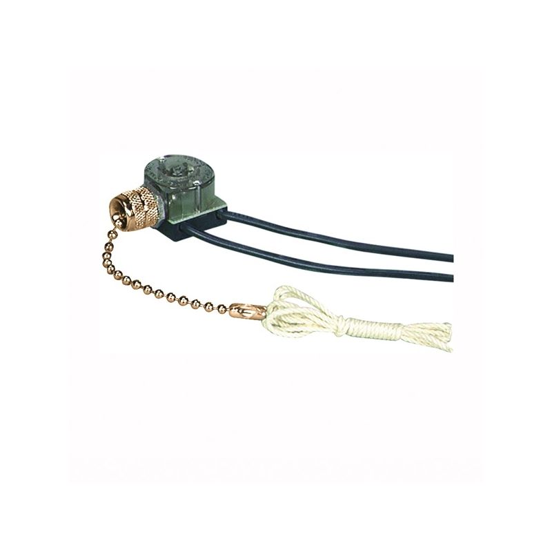 Eaton Wiring Devices 458BD-BOX Canopy Switch, Lead Wire Terminal, 1/3/6 A, 125/250 V, Functions: ON/OFF