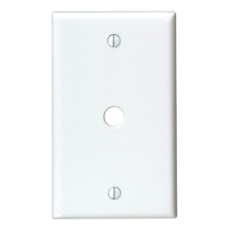 Leviton Telephone/Cable Wall Plate White