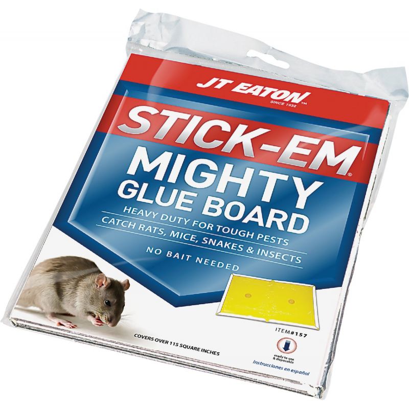 JT Eaton Stick-Em Mighty Glue Board Mouse &amp; Rat Trap